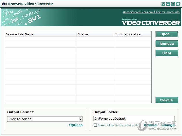 Forewave Video Converter V3.0 正式版