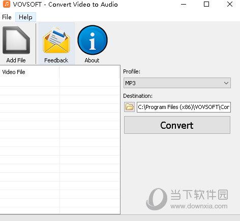 Vovsoft Convert Video to Audio(高效视频转音频) V1.3 官方版