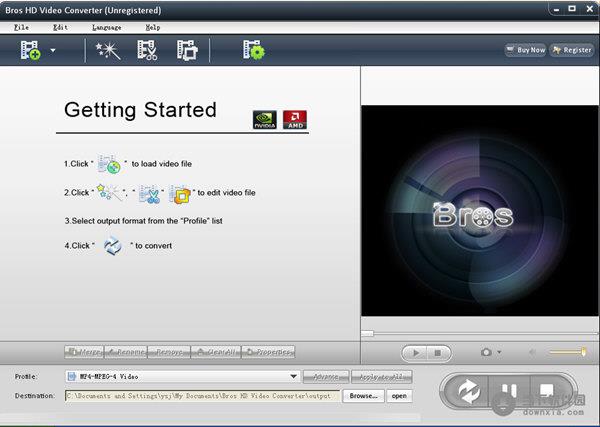 BrosHD Video Converter(高清视频格式转换器) V3.2.0.050 官方版