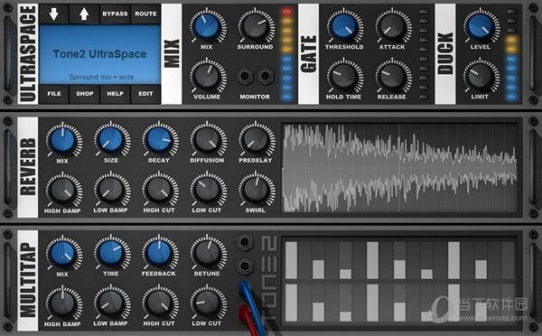 Tone2 UltraSpace(音频混响插件) V1.0 免费版