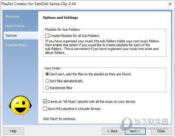 Playlist Creator for SanDisk Sansa Clip(音乐传输软件) V2.34 官方版