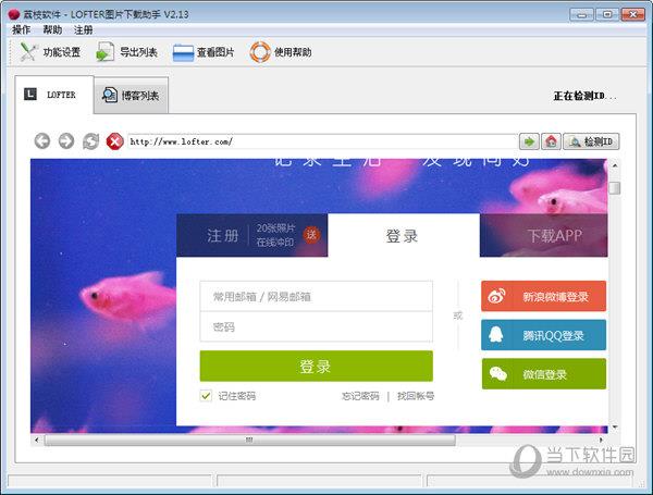 荔枝LOFTER图片下载助手 V2.13 绿色版