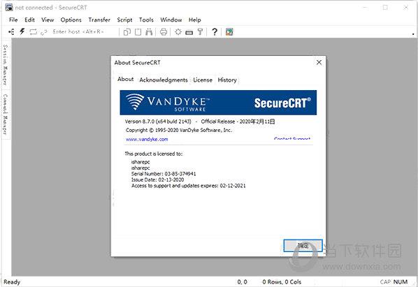SecureCRT V8.7 中文免费版