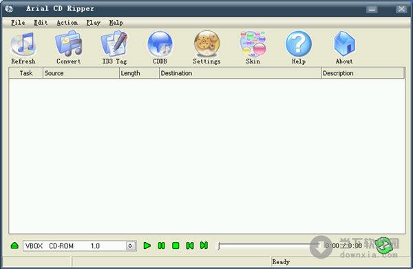 Arial CD Ripper(音频文件格式转换器) V2.2.0 英文绿色版