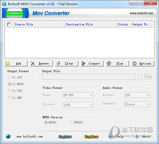 Boilsoft MOV Converter(MOV转换器) V1.01 官方版