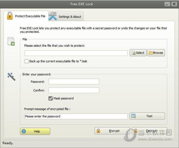 Free EXE Lock(EXE程序加密工具) V8.8.2.6 官方版