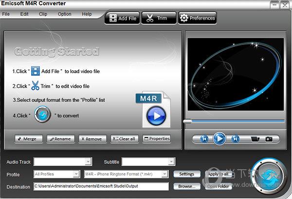 Emicsoft M4R Converter(M4R音频转换器) V4.1.20 官方版