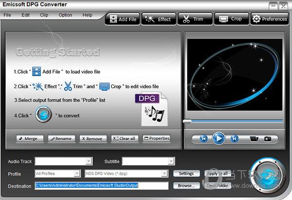 Emicsoft DPG Converter(DPG视频转换器) V4.1.20 官方版