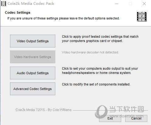 Cole2k Media Codec Pack(多媒体解码器包) V8.0.6 官方版