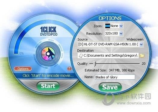 1CLICK DVDTOIPOD(DVD视频转换工具) V3.2.0.4 官方版