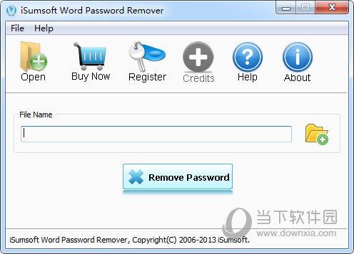 iSumsoft Word Password Remover(Word密码清除工具) V3.1.1 官方版