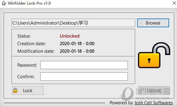 WinFolder Lock Pro