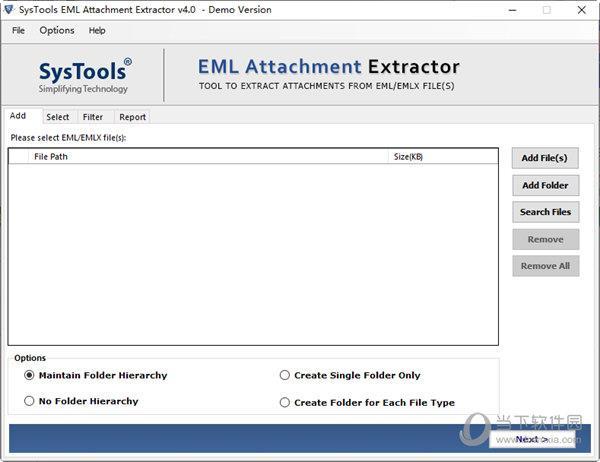 SysTools EML Attachment Extractor(邮件处理工具) V4.0 官方版