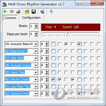 Midi Drum Rhythm Generator(架子鼓节奏生成器) V1.7 免费版