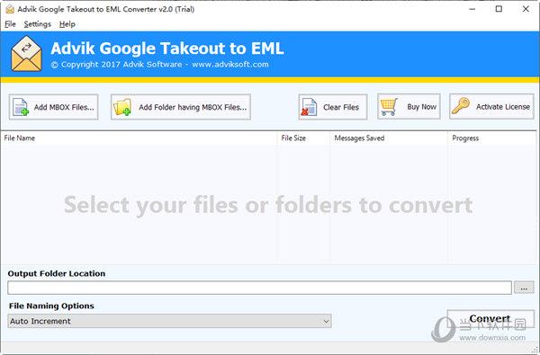 Advik Google Takeout to EML Converter(文件转换软件) V2.0 官方版