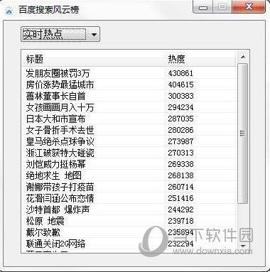 百度搜索风云榜 V4.13 免费版