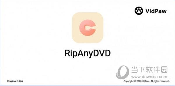 Vidpaw RipAnyDVD(DVD格式转换软件) V1.0.8 官方版
