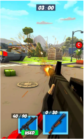 狙击兵战射击突击队(FPS Police Gun Game: PIXEL War)4