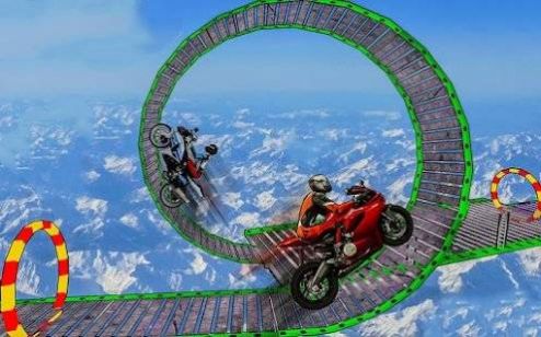 越野摩托车极限试验(Racing Bike Stunt)2