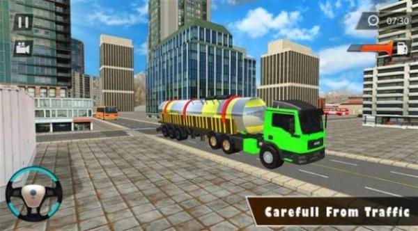 城市油罐车驾驶模拟