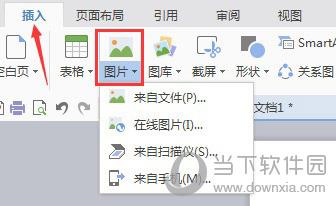 wps自制模板插入图片
