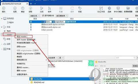 SourceTree分支切换方法教程4