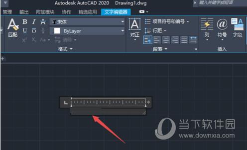 AutoCAD2020输入文字