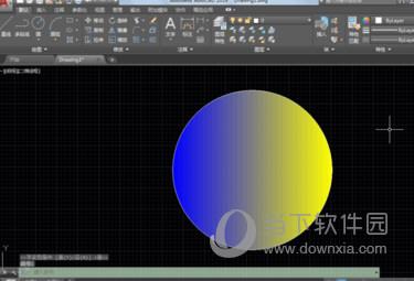 AutoCAD2019填充颜色