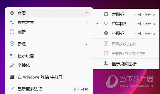 Windows11怎么隐藏桌面图标