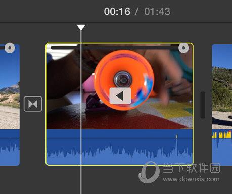 iMovie倒放视频操作2