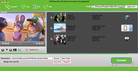 Free Mac 3D Video Converter