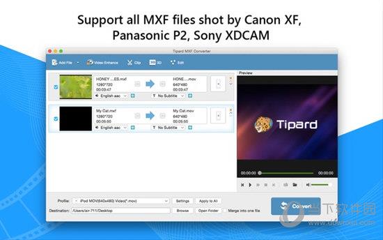 Tipard MXF Converter