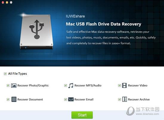 IUWEshare Mac USB Flash Drive Data Recovery