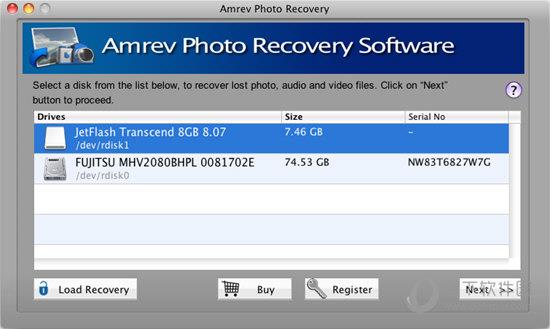 Amrev Mac Photo Recovery