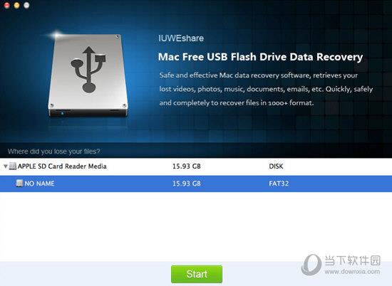 Mac Free USB Flash Drive Data Recovery