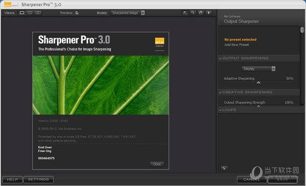 Nik Software Sharpener Pro(PS锐化插件) V3.010 汉化破解版