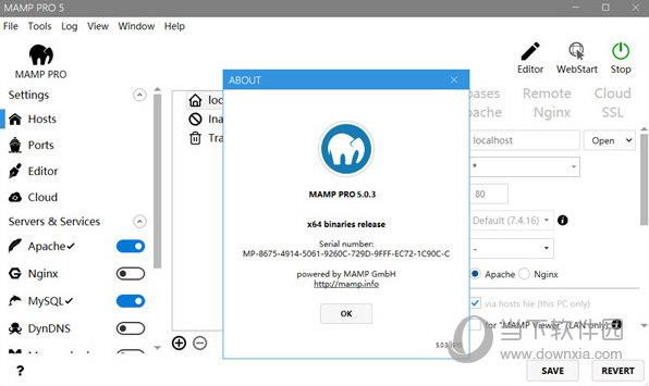 mamp windows版本 V5.0 免费版