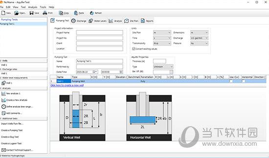 AquiferTest Pro(抽水试验数据分析与绘图软件) V2016.1 官方版