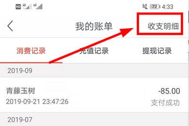 网易支付查看收支明细方法