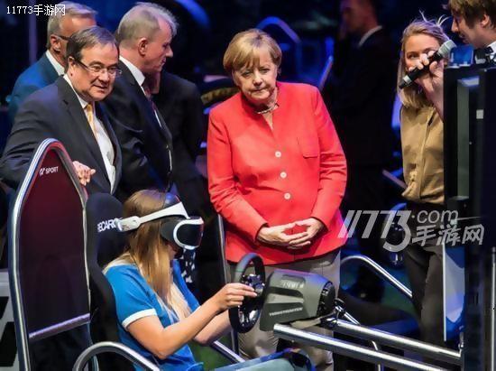 德国总理参观科隆游戏展 被《模拟农场17》深深吸引[多图]图片3