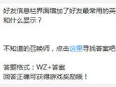 王者荣耀好友信息栏界面增加了好友最常用的英雄和什么显示