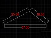 迅捷CAD编辑器画已知边长三角形方法 直线圆形工具帮你忙