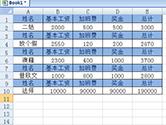 Excel怎么快速制作工资条 半分钟搞定