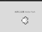 Win10电脑网页提示选择以设置Adobe flash怎么解决