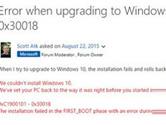 win10升级失败提示0x30018错误码怎么办