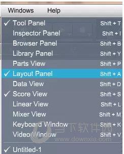 Layout Panel