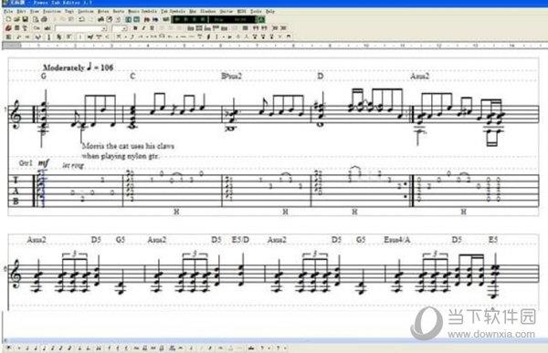 Power Tab Editor(吉他制谱软件) V1.7 汉化版