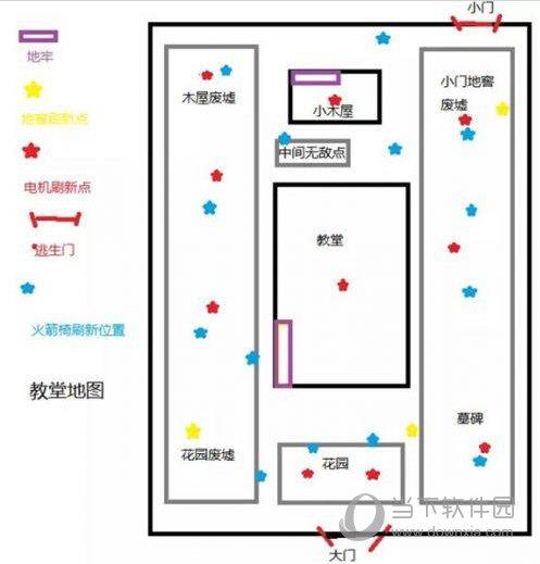 红教堂建筑分布图