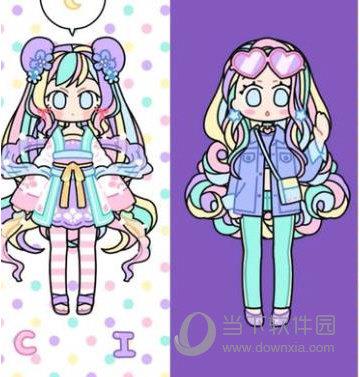 pastel girl画面