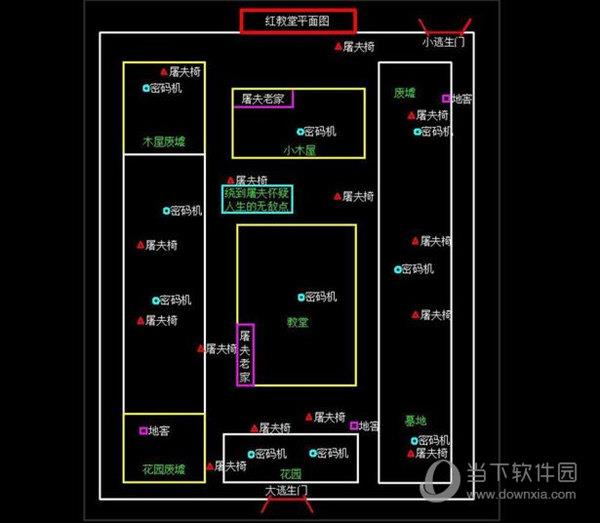 第五人格红教堂地图